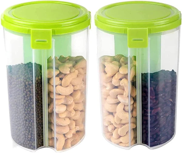 3 Section Container for kitchen use Set of 1