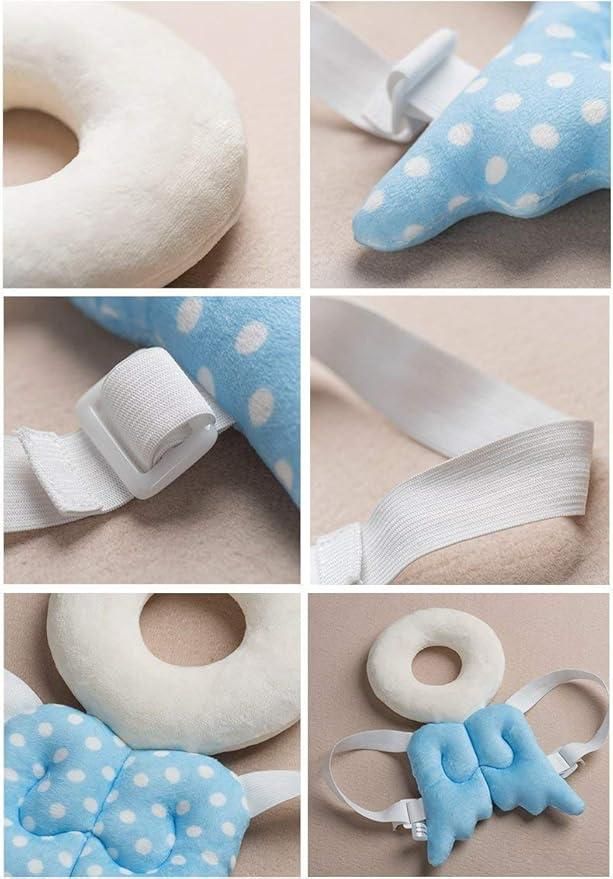 Baby Back Head Protector Toddlers Head Safety Pad Cushion Flexible Strap c5cc46-5e