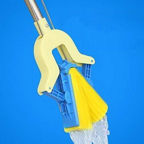 Mop Folding Squeeze Sponge Mop, Stainless Steel Rod-Rubber, Can Expand Cotton Absorbent Mop, Mop Floor Cleaning c5cc46-5e
