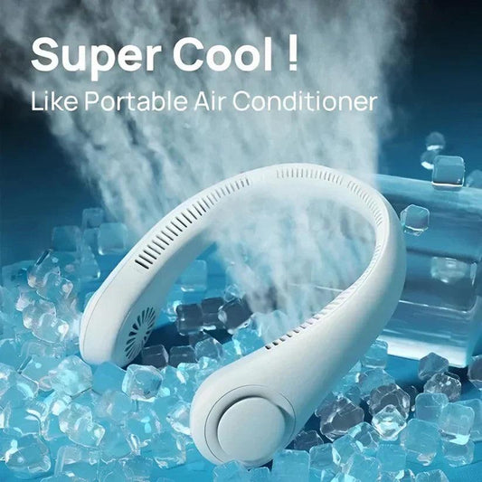 Portable Neck Rechargeable Cooling Fan - Trensz