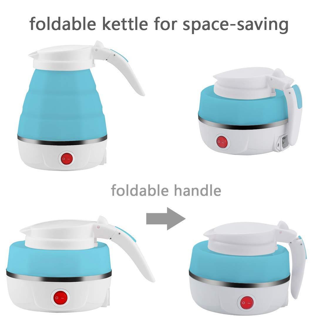 Electric Kettle - Silicone Foldable Electric Water Kettle ( 600 ml ) c5cc46-5e