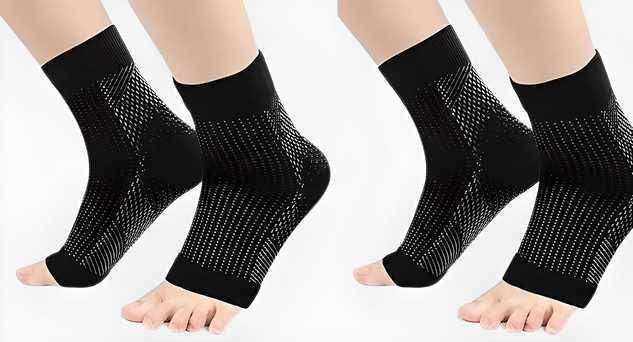 BD Swelling Arch Heel Socks yoga sport protect socks Pack of 2 Pair c5cc46-5e