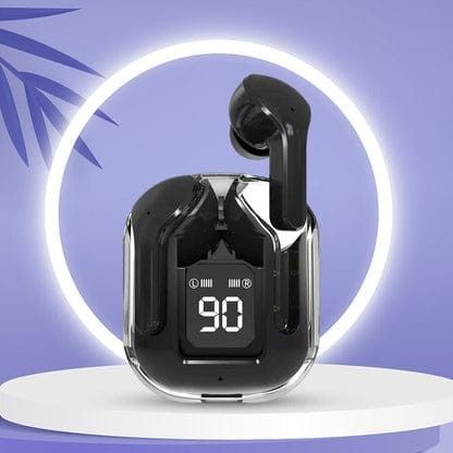 Ultra pods pro new Bluetooth 5.3 earbuds with display Gaming transparent tws AI ENC Fast Charging Type C 13mm Bass Drivers earbuds under 1000 Tradify