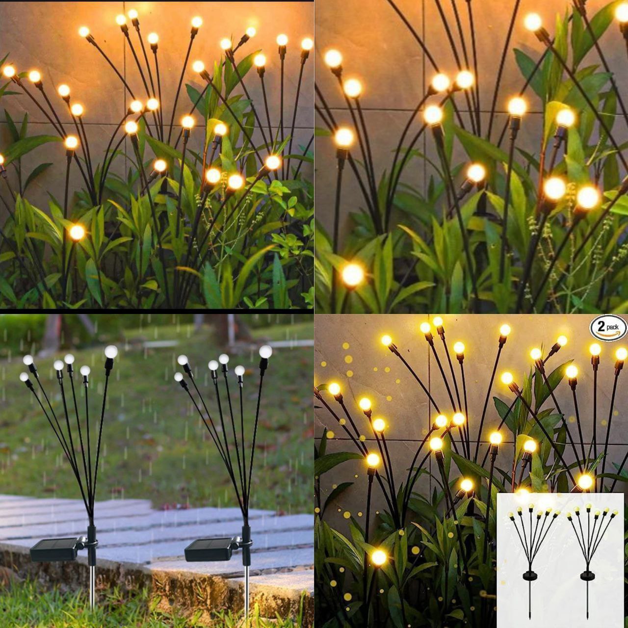 Glow Jar & Firefly Duo | Solar Hanging Rechargeable LED My Store