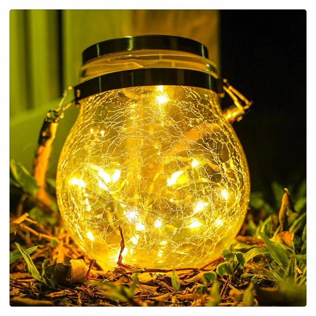 Glow Jar & Firefly Duo | Solar Hanging Rechargeable LED My Store
